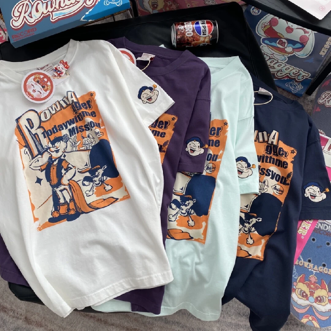 077【夏季新款】酷酷的斗牛士圆领短袖（2050）