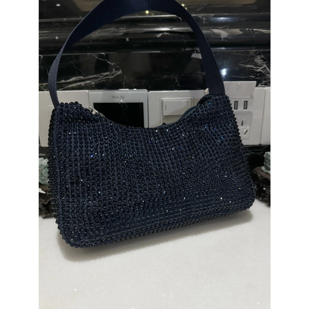 【01650手机小包满天星钻】小包包包女迷你可爱便携ins卡通布包