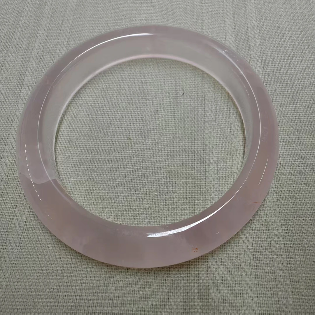 粉水晶手镯水晶手镯