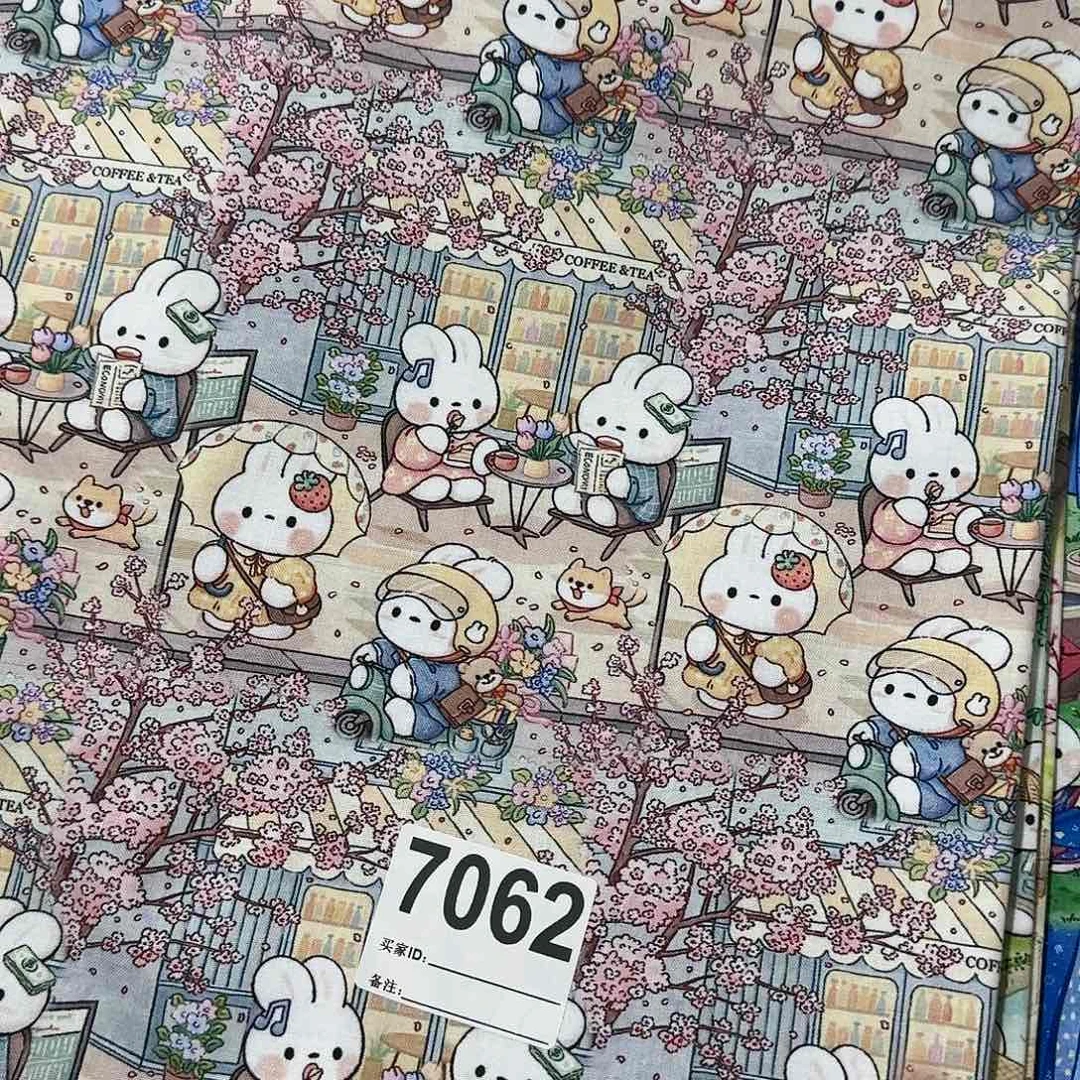 一米价纯棉进口底布平布1.1米宽果子布艺26