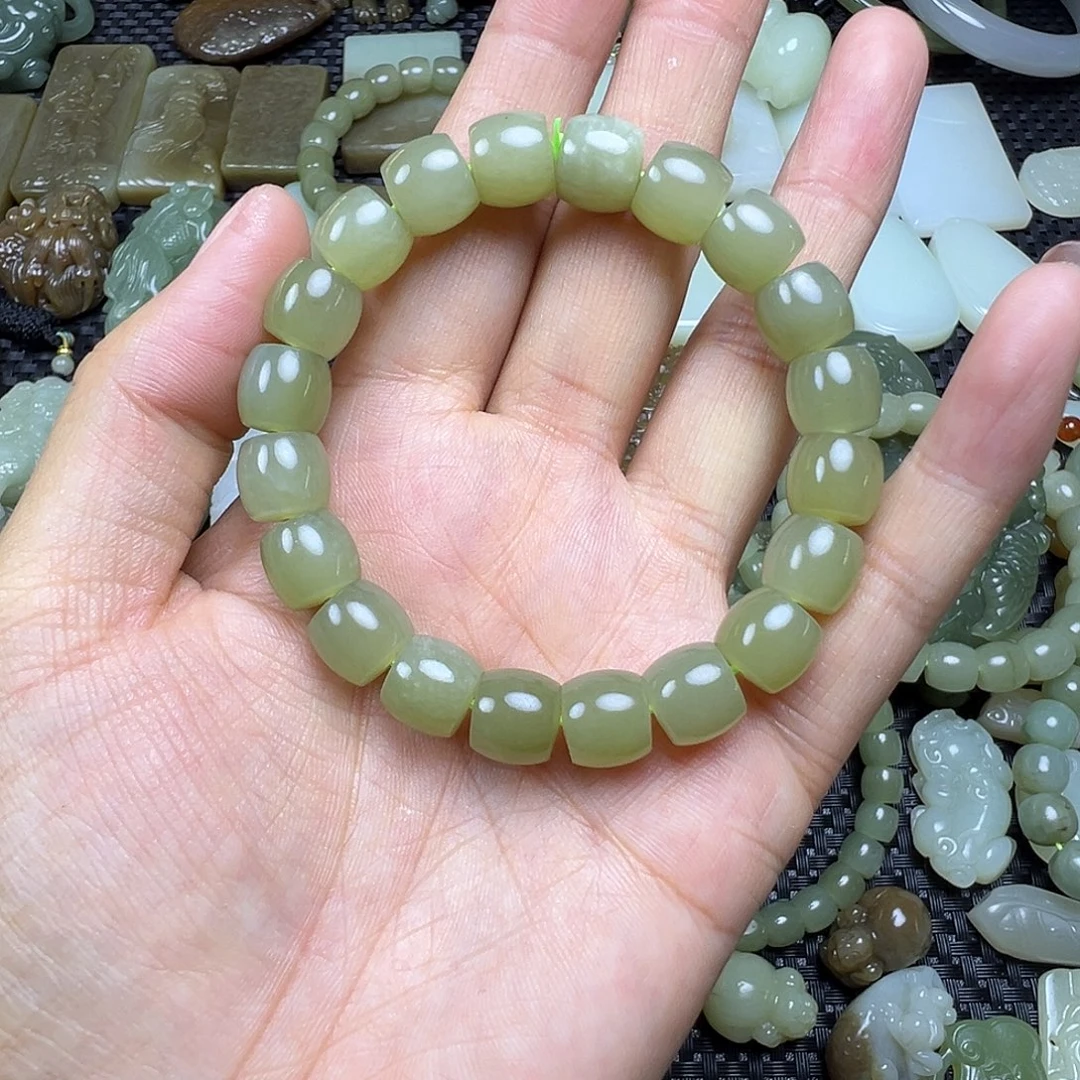 和田玉未镶嵌吊坠(不含链)卡10