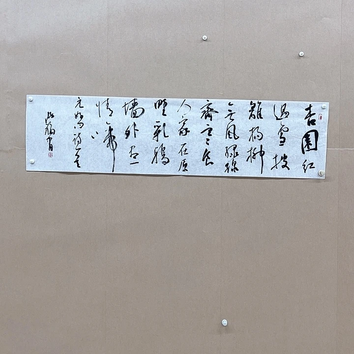 书法张福有138*34㎝辽宁LS  兰亭