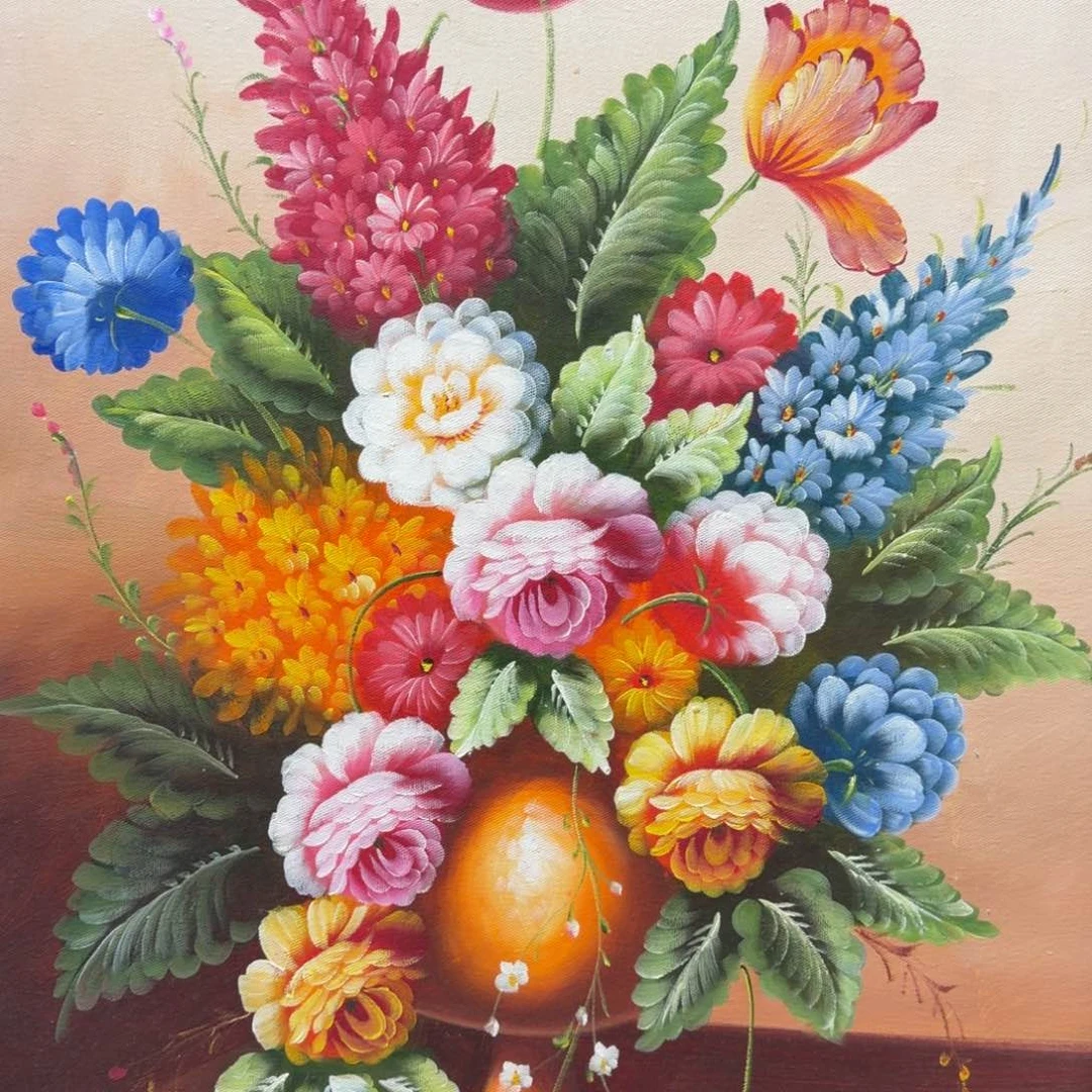 油画我的小伙伴都在