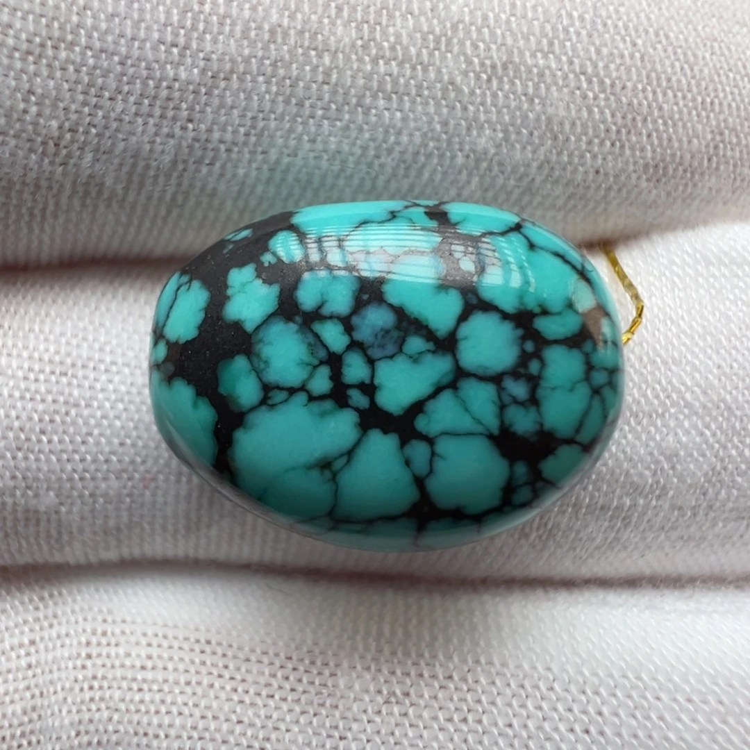 绿松石未镶嵌配饰13.3*18.2