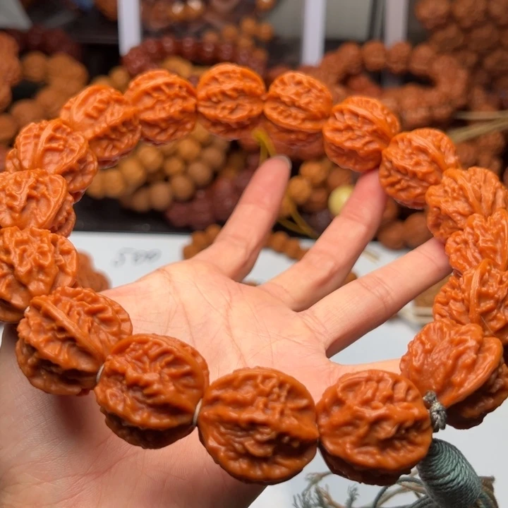 文玩核桃把件五爪金龙