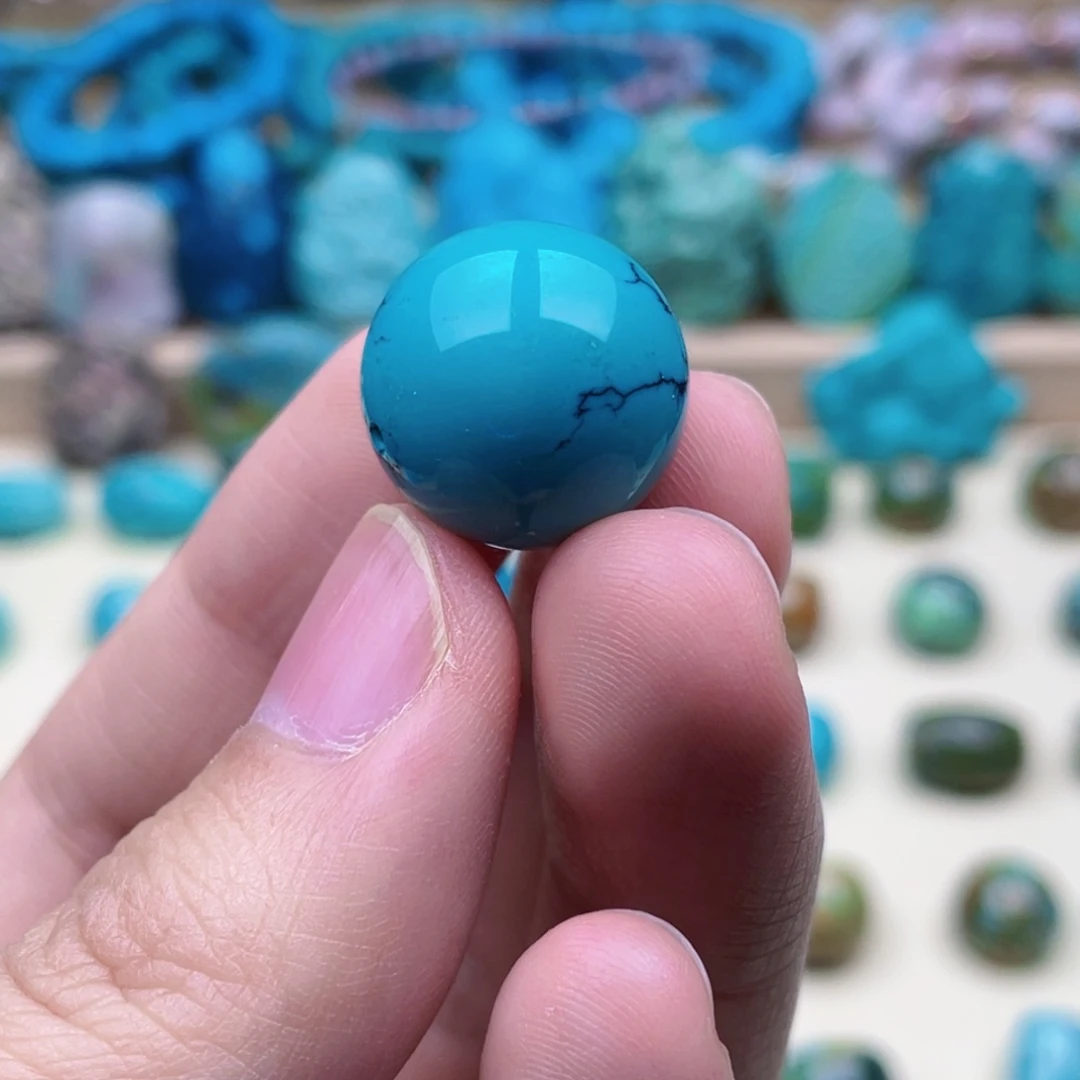 绿松石未镶嵌绿松石18mm