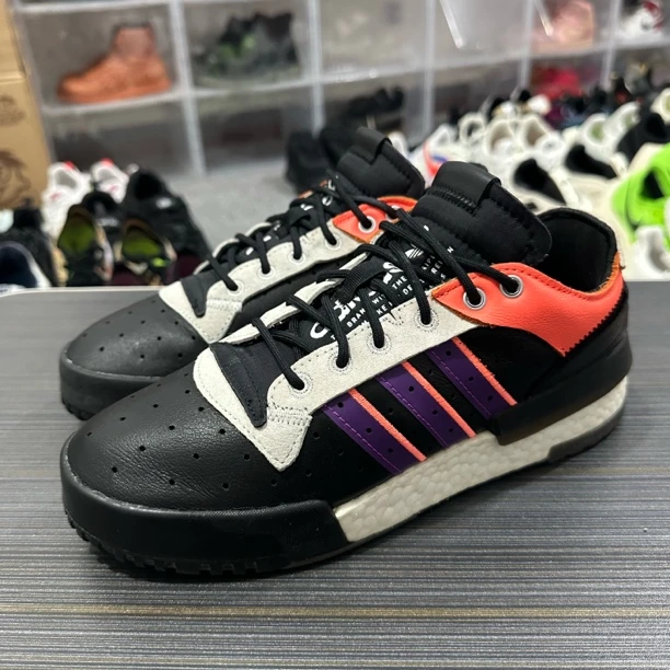 95新 maje 40.5码/Rivalry Rm Low舒适 低帮 板鞋 黑红紫