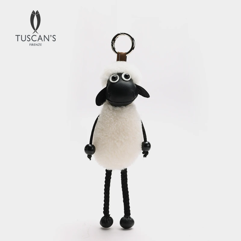 TUSCAN'S时尚可爱小羊包包挂件钥匙挂件时代集团