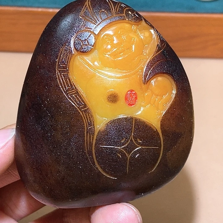 和田玉未镶嵌颈饰J