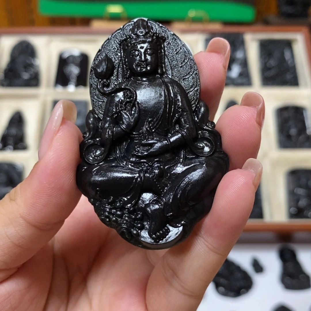 奇***点翡翠未镶嵌吊坠(赠链)