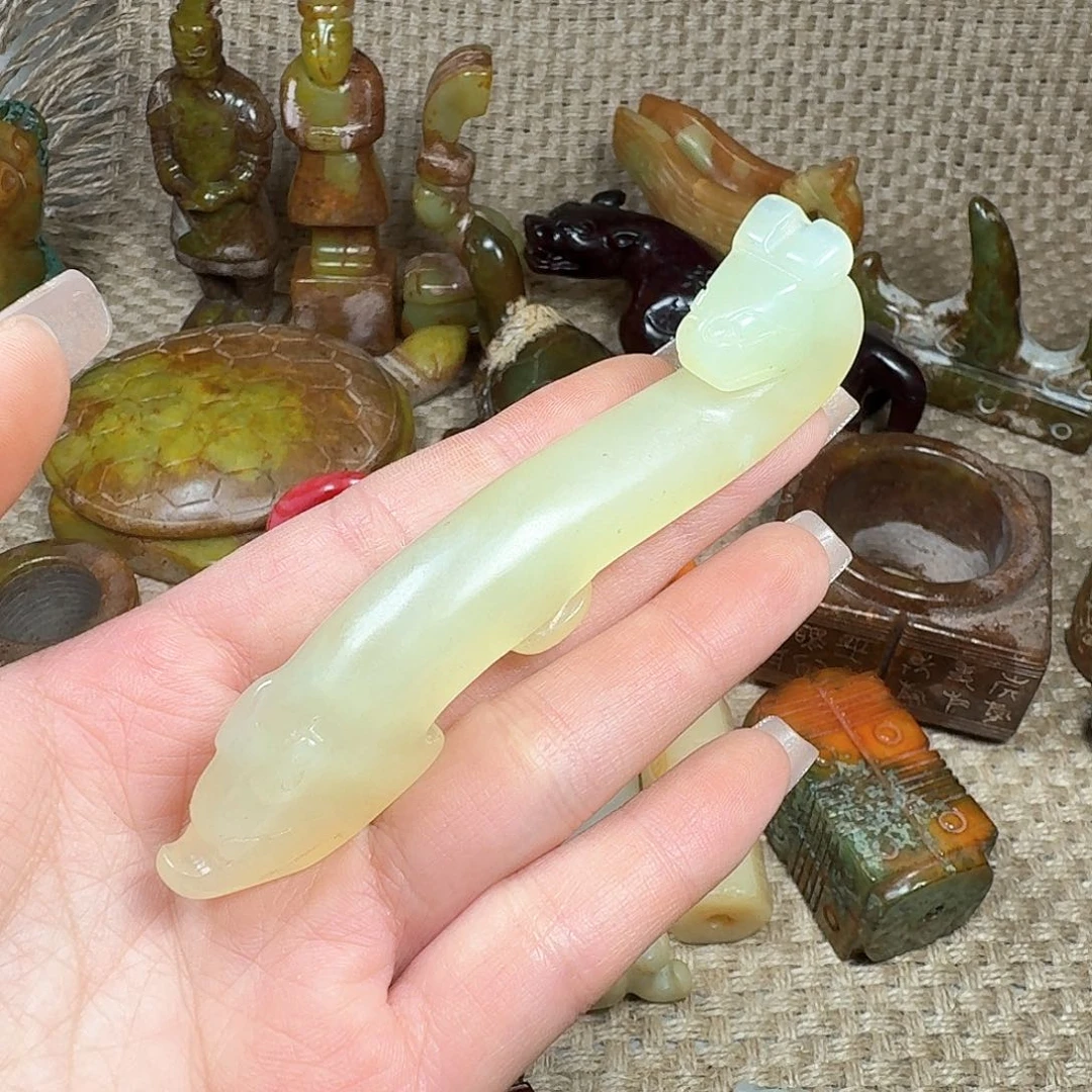 白玉菩提吊坠挂件