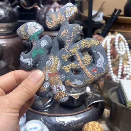 蜜安罐瓷香炉锡茶则