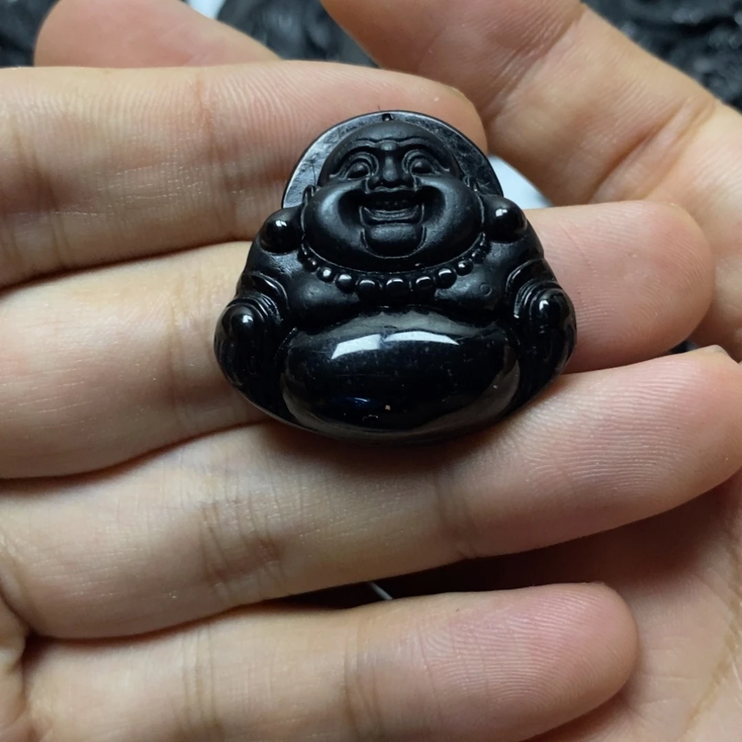 翡翠未镶嵌吊坠(不含链)佛公