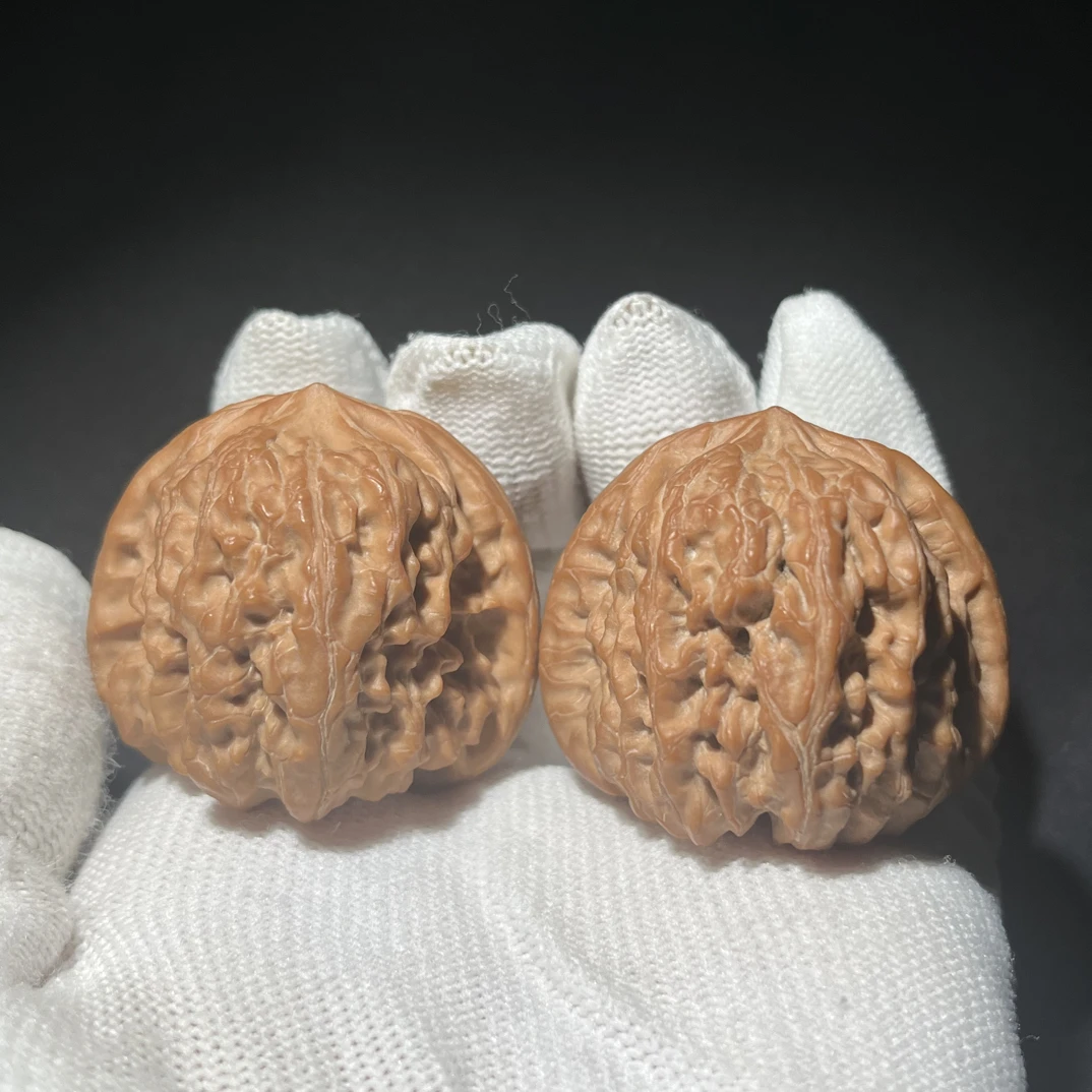 全品平谷凹底核桃尺寸40mm文玩核桃精品小众无修