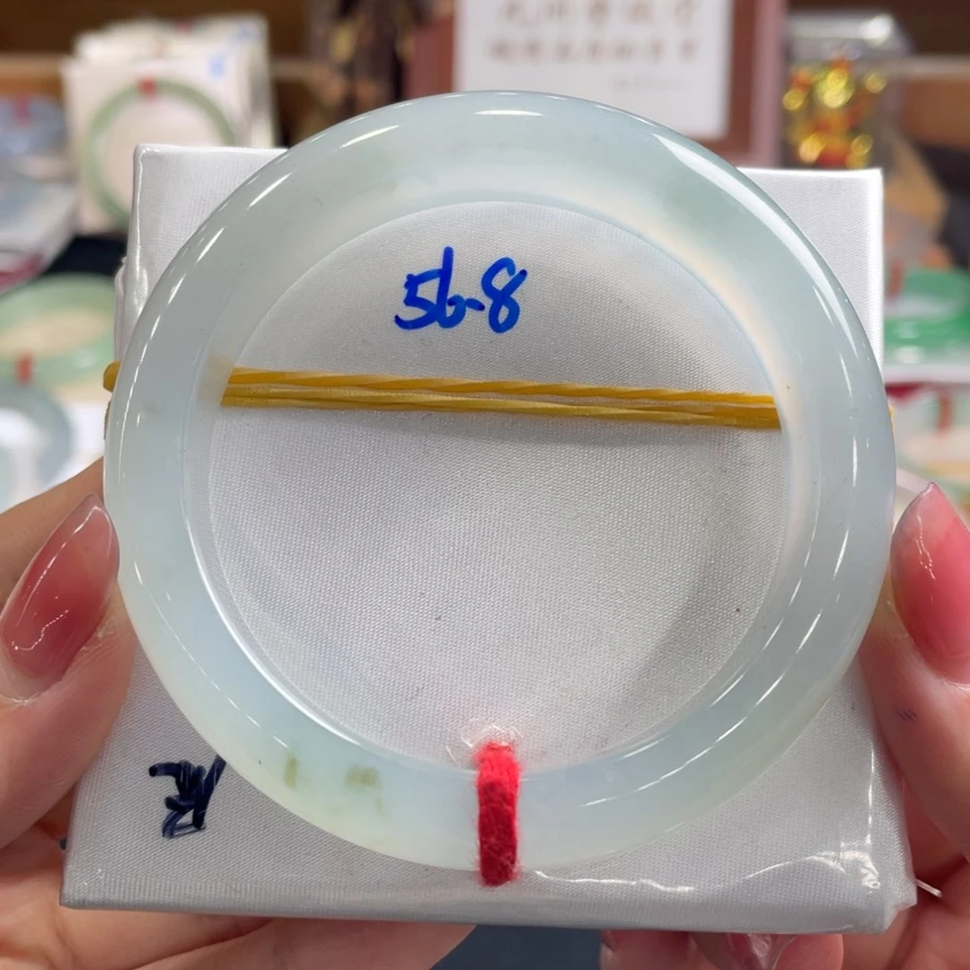 翡翠手镯未镶嵌56.8天然A货