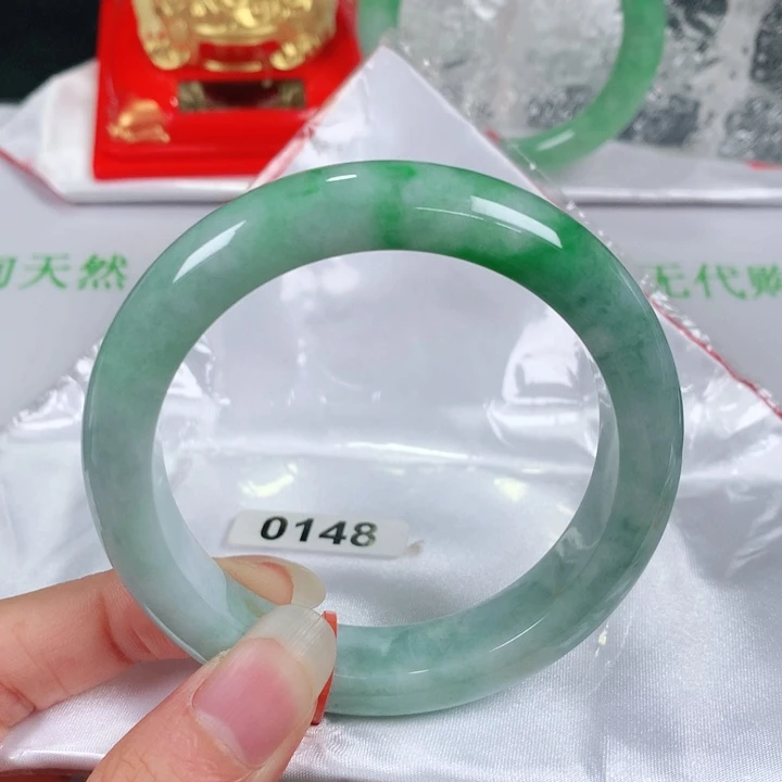 未镶嵌手镯翡翠   编号0148 正圈57