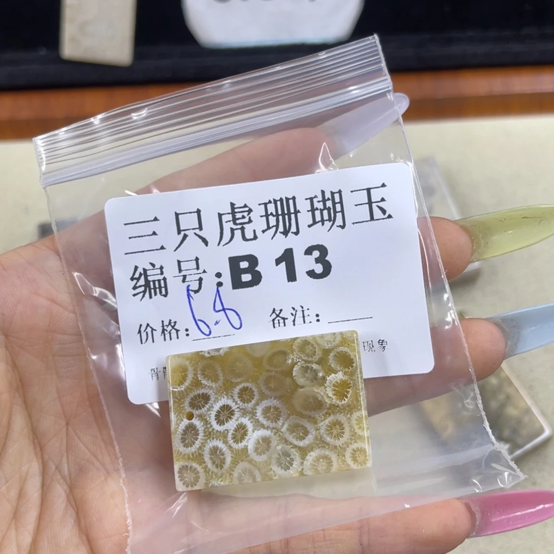 我***品硅化珊瑚（珊瑚玉）h未镶嵌