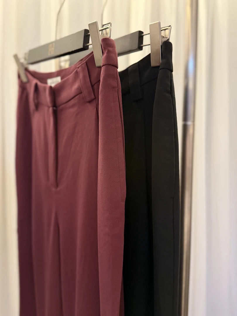 经典款直筒加长西装裤