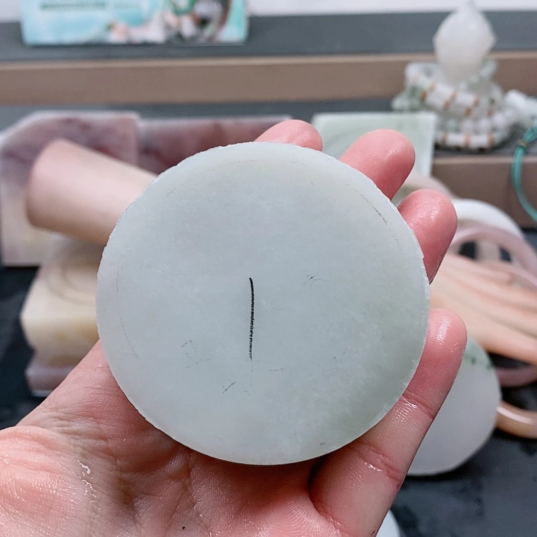 【闪购商品】和田玉颈饰未镶嵌亮***6定制