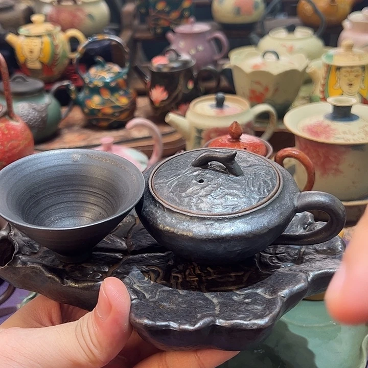 瓷器仙境复古茶器美