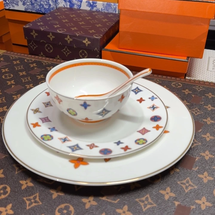 欧美陶瓷餐具摆件87