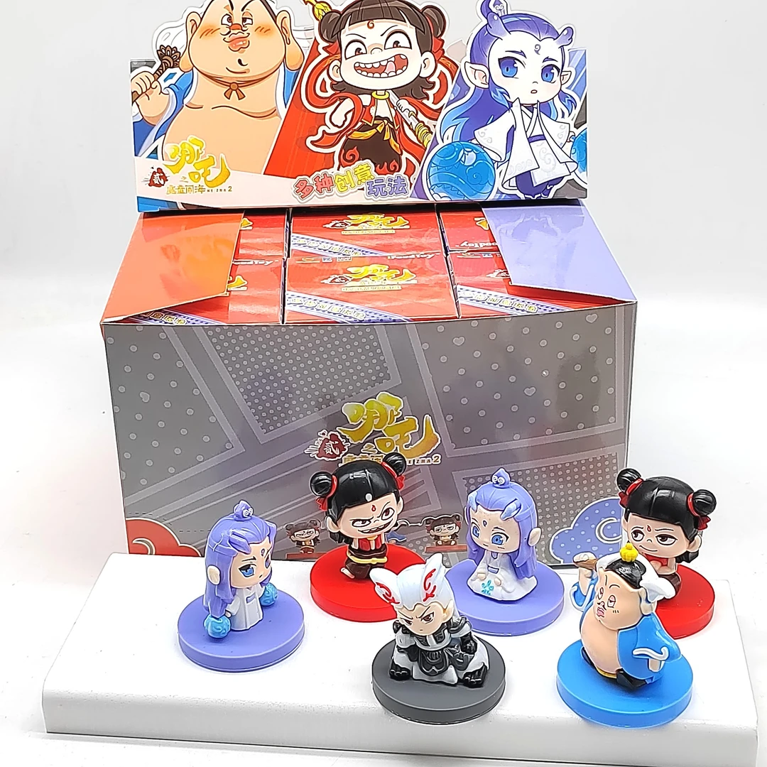 哪吒盲盒哪吒之魔童闹海盲盒哪吒手办哪吒2周边洞洞乐盲盒手办