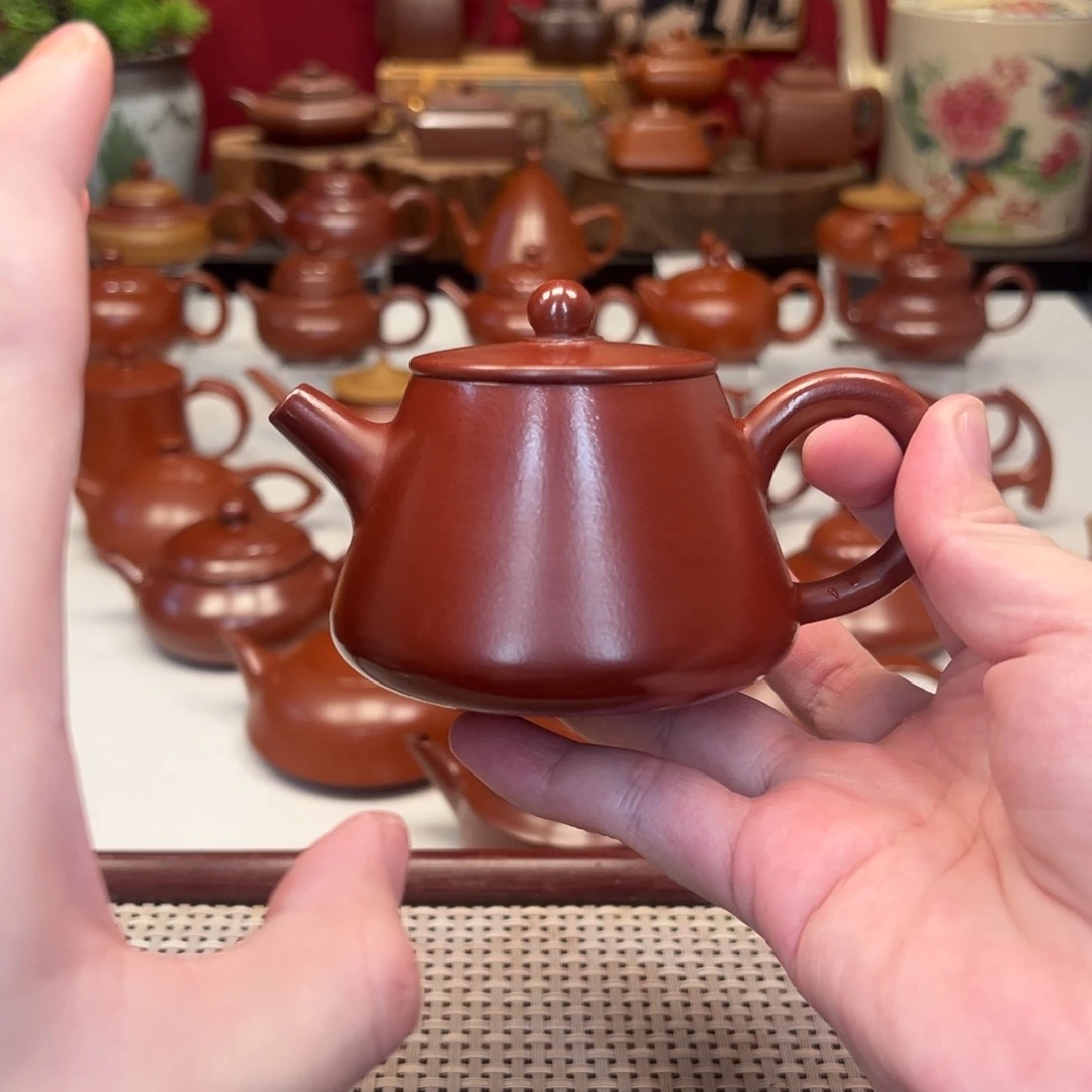 紫砂茶壶手拉壶手拉壶潮州