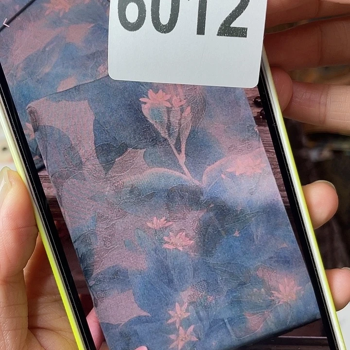 织绣昙花香云纱A5s活页送纸6012