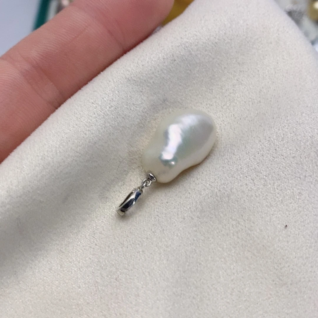 【闪购商品】淡水珍珠颈饰银S925镶嵌8