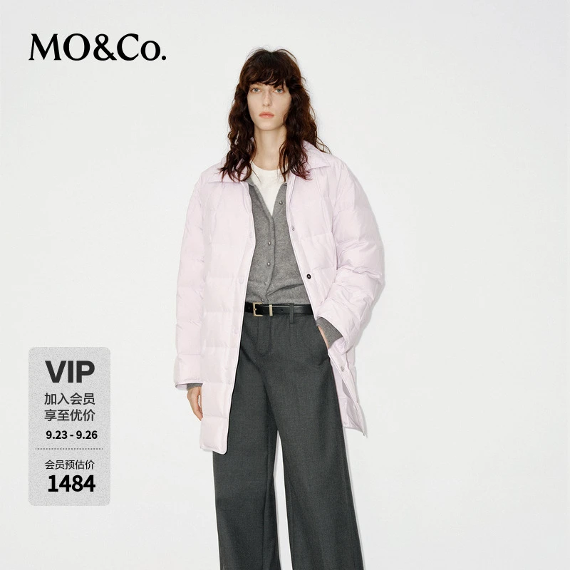 MOCO羽绒服冬绒子含量90%防风防水轻暖外套MBD4EIN023