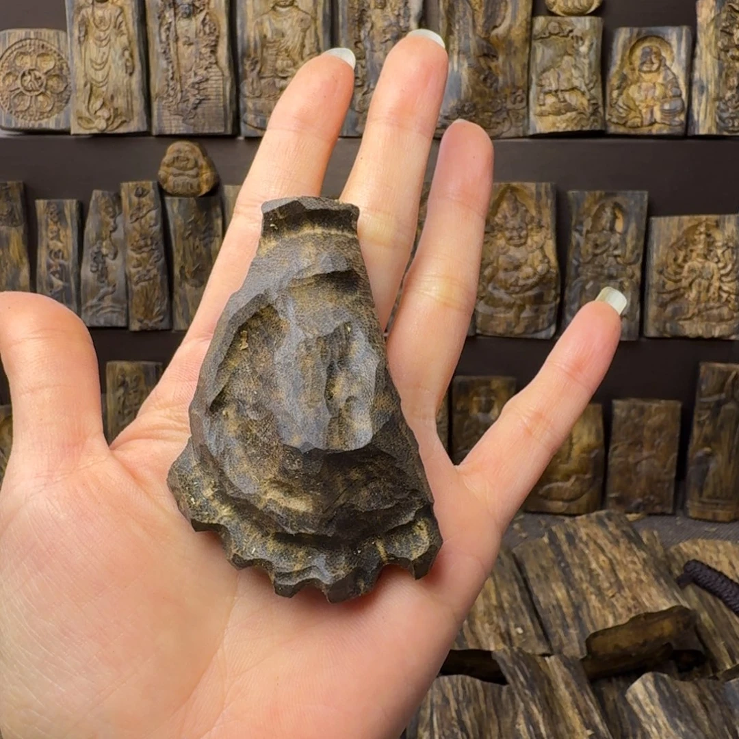 一***拜沉香碎屑沉香奇楠15克