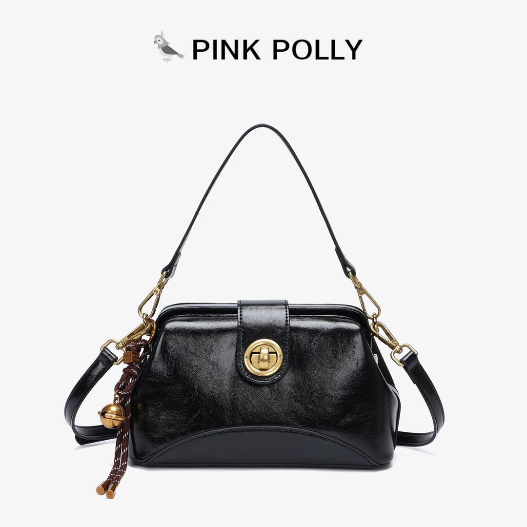【工厂直销】PINKPOLLY新款时尚女士单肩包A018