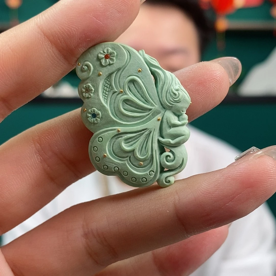 绿松石珠宝奇石未镶嵌