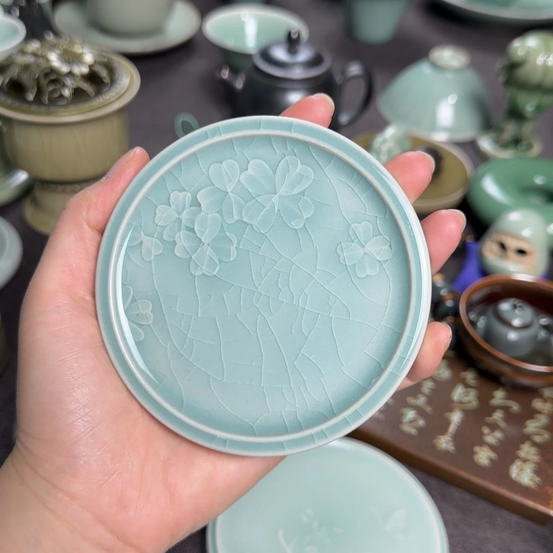 敦*开片福利小叶玩泥巴手工茶器