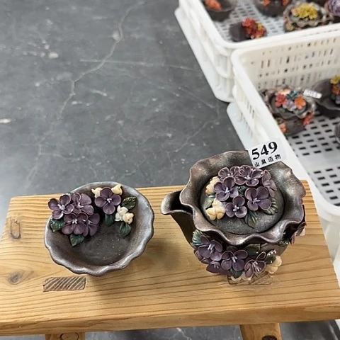 山泉造物手工制作柴烧549一套