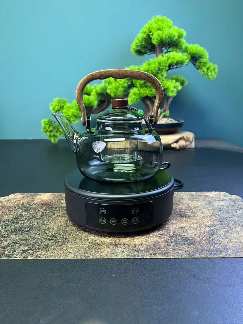 横硕1500黑炉+拱梁壶7件套烧水煮茶套装