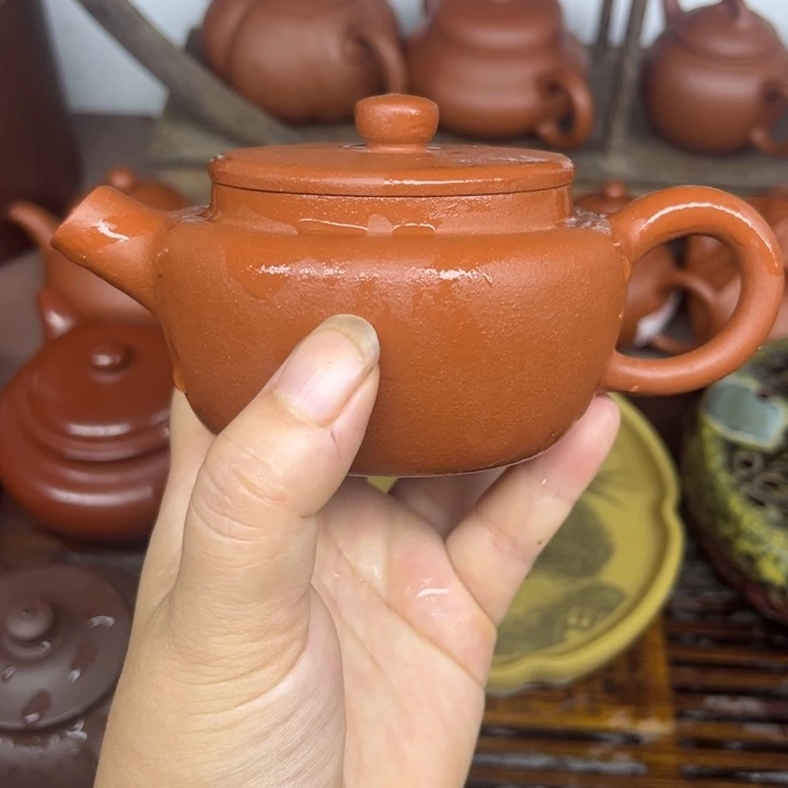 茶壶紫砂宜兴紫砂原矿泥料160