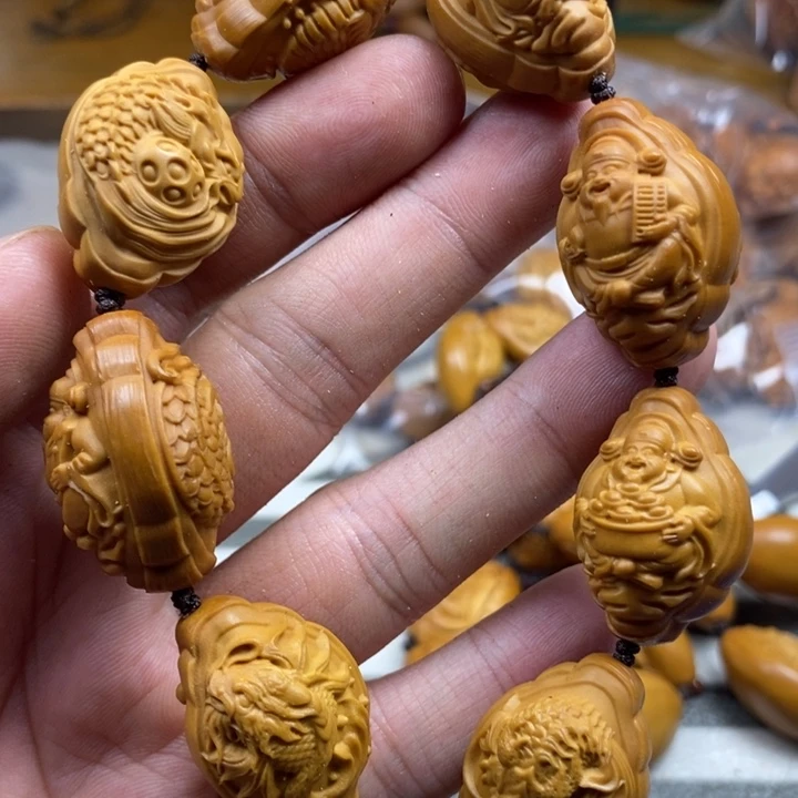 手串/手链橄榄核橄榄核雕工艺手串