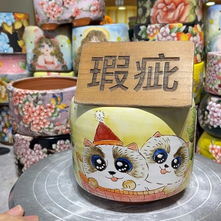 景德镇艺术手绘作品