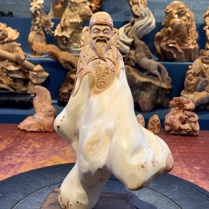 柏木（崖柏）根雕摆件