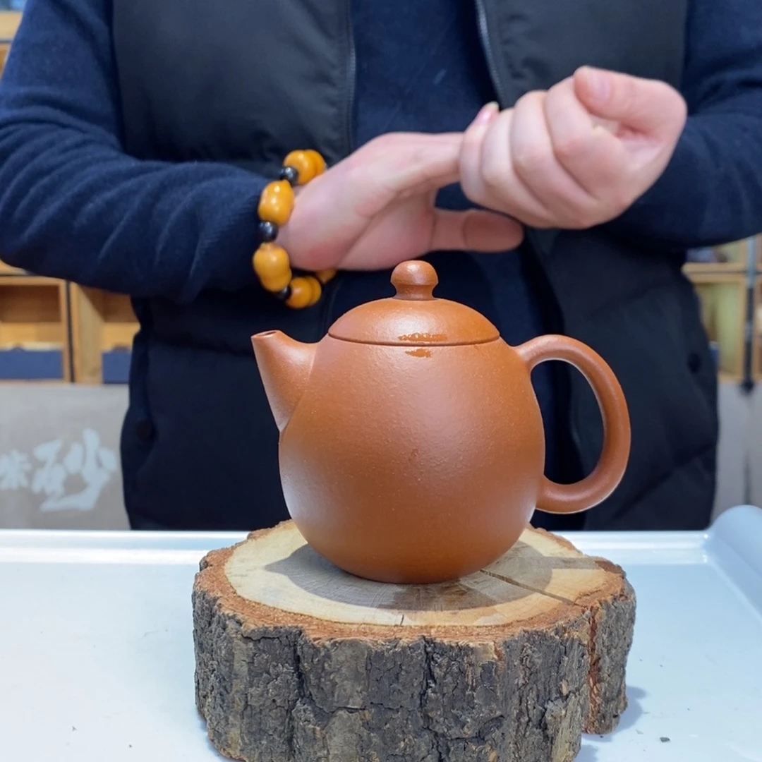 紫砂茶壶龙蛋紫砂壶