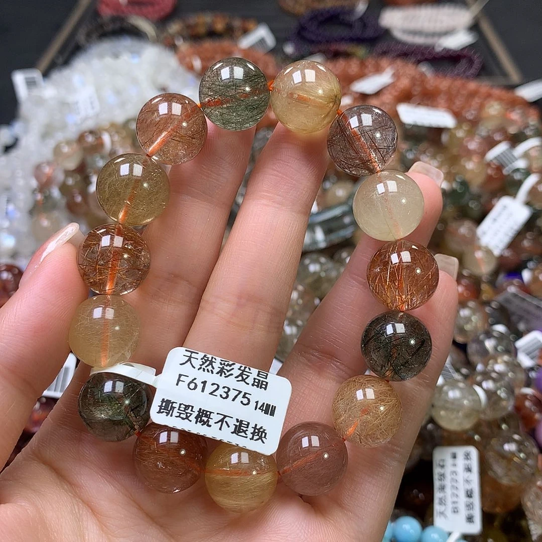 水晶手链未镶嵌，