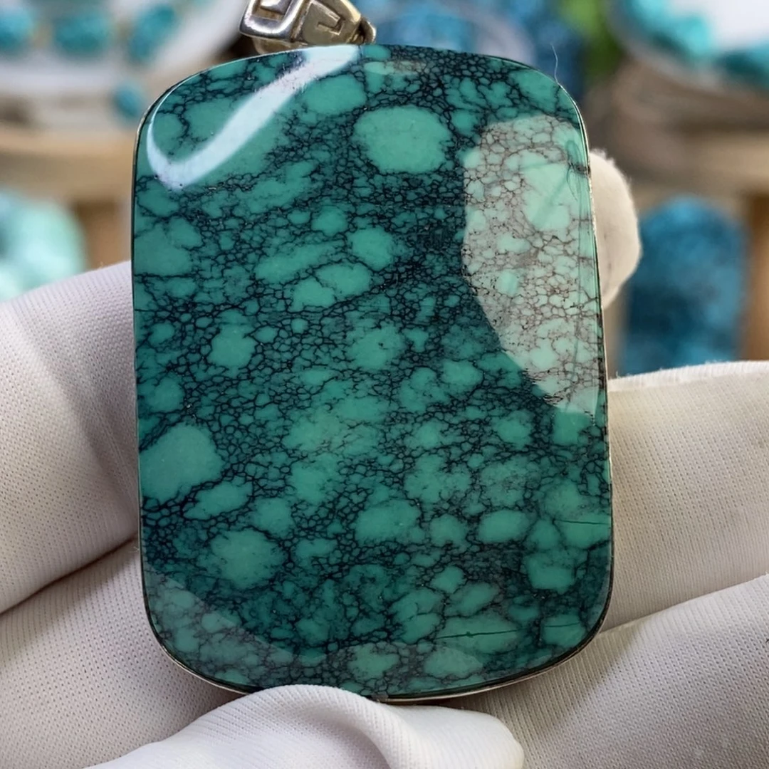 绿松石银S925镶嵌其他