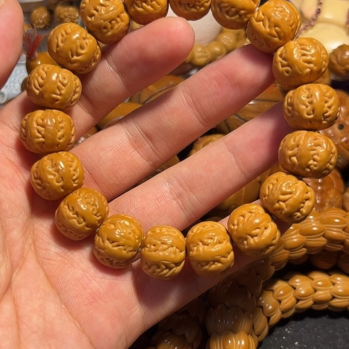 橄榄核手串/手链猴头1.6京巴冷