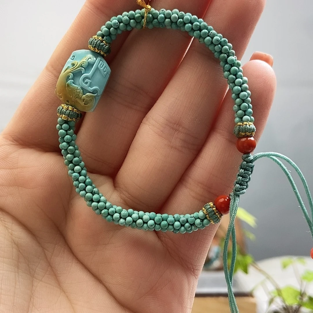 未镶嵌绿松石珠宝奇石