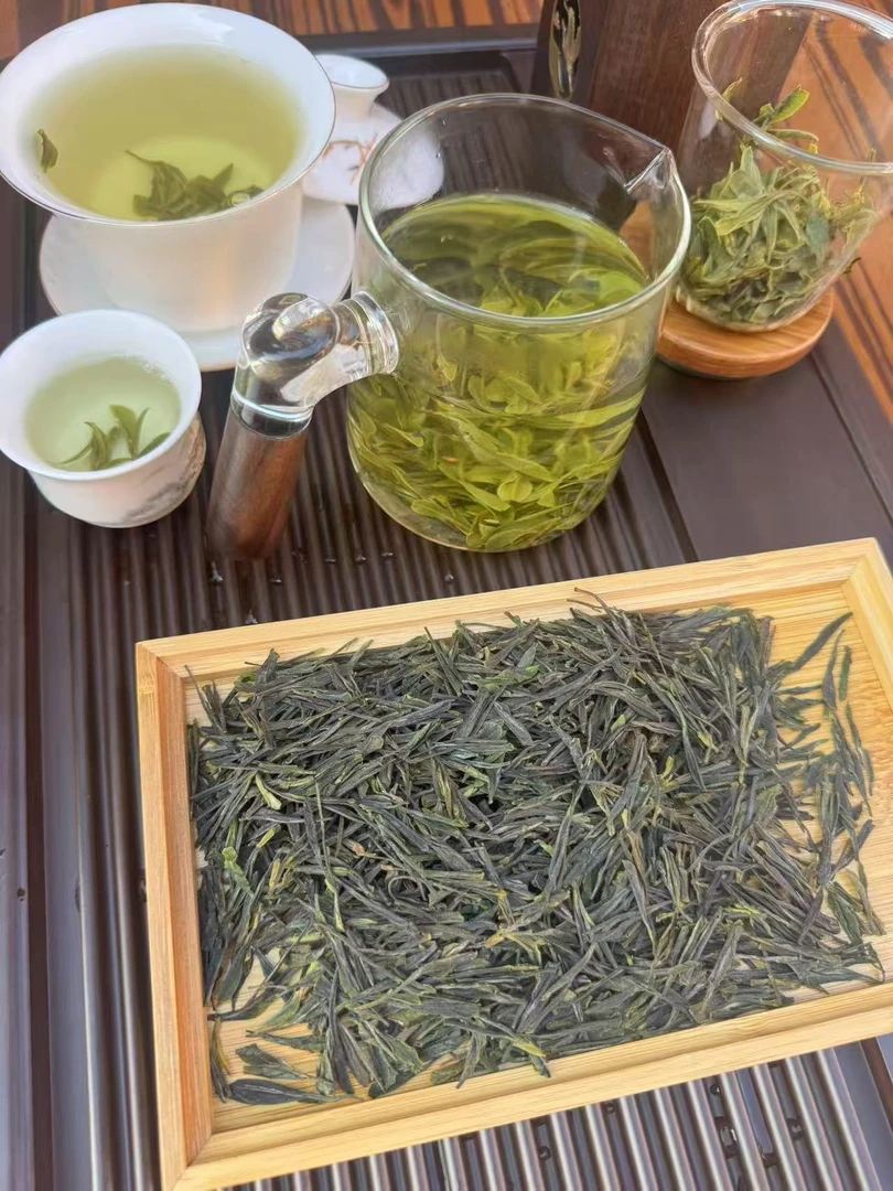 正宗崂山绿茶 2025年大田春茶扁茶