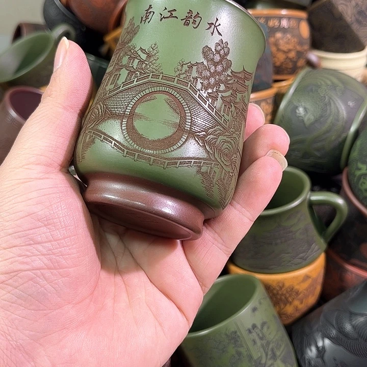 茶杯紫砂全手工紫砂主人杯