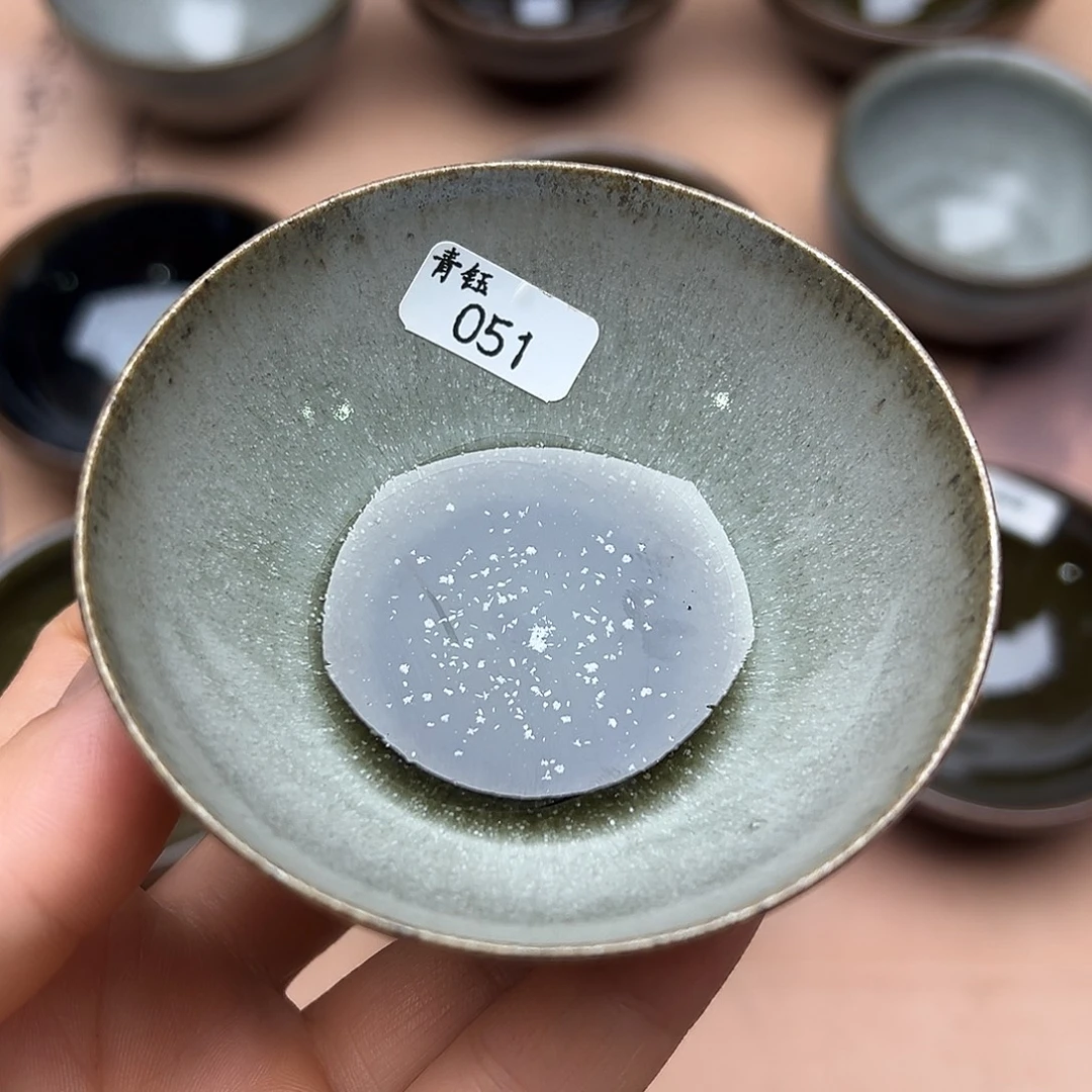 茶盏青钰龙窑茶具051