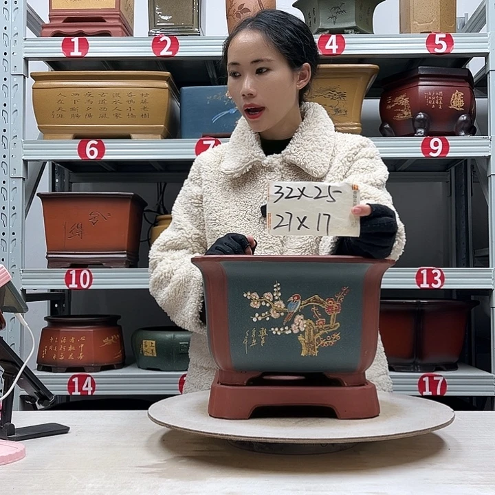 花盆紫砂紫砂花盆