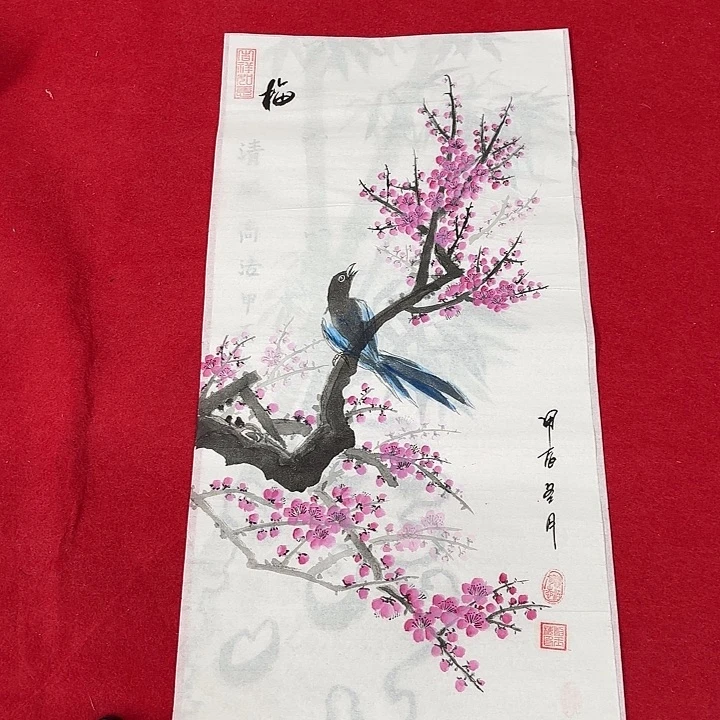 国画花鸟等多种形式